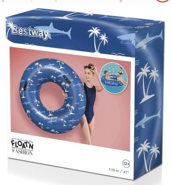 Bestway 47″ Nautical Swim Tube with Handles {36353}